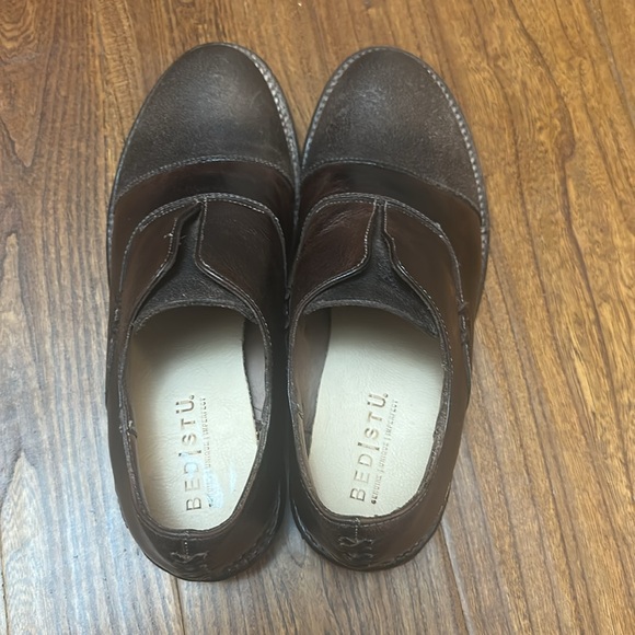 BED|STU Women’s Rose Dark Brown Leather Loafers - Picture 5 of 16